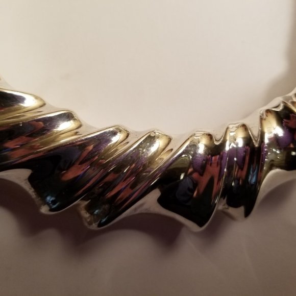 VINTAGE ESTATE STERLING SILVER ALEN DION NECKLACE - Picture 3 of 5